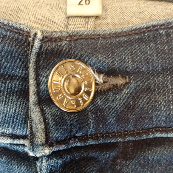 AGOLDE SOPHIE CROP IN CLAREMONT SKINNY JEANS - Picture 7 of 10